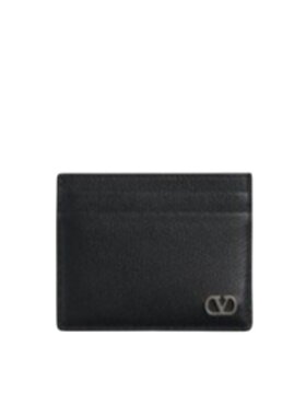 VALENTINO 男士钱包 YP0AP4UAG0NO CO 黑色 徽标卡包