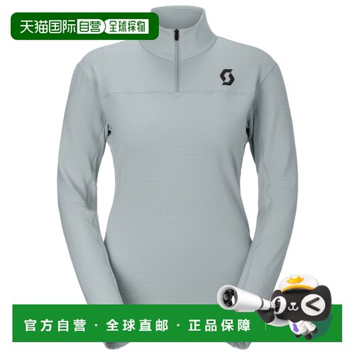 欧洲直邮SCOTT 女士抓绒衣 1056922MISTBLUE CO 灰色
