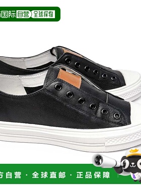 日本直邮de ocho 女士运动鞋 1963-7A 一脚蹬皮革中跟长腿 de och