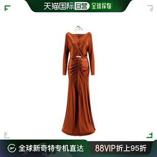 Alberta Ferretti 女士 A04140119 香港直邮潮奢 镂空长款 连衣裙