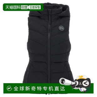 香港直邮CANADA AW2025 GOOSE 2333WB9061 黑色 女士马甲 1h可退