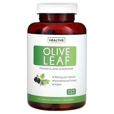 香港直邮Healths Harmony,橄榄叶，120 粒胶囊