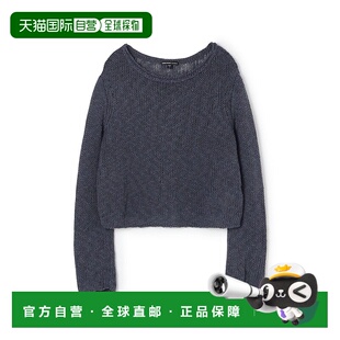 1h可退 日本直邮JAMES PERSE 女士 棉麻混纺镂空针织套头衫 WVP30