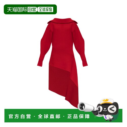 香港直邮GIVENCHY 女士连衣裙 BW231X4ZVC600 AW2026 红色 长袖连