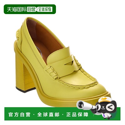 自营tod'sTOD皮革泵-多功能 美国奥莱直发高跟鞋乐福鞋单鞋