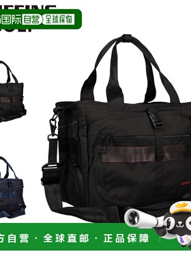日本直邮BRIEFING 高尔夫手提包男女通用大容量A4尺寸轻便防水草B