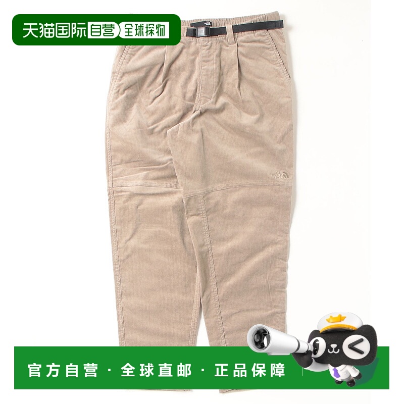 1h可退 日本直邮THE NORTH FACE 男装 修身 起毛灯芯绒裤 左膝刺