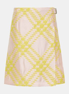 Burberry 巴宝莉 女士 格纹迷你半身裙 001302