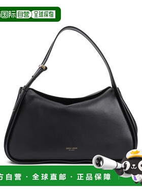 1h可退 香港直邮潮奢 Armani 阿玛尼 女士 徽标单肩包 Y1A308YYA5