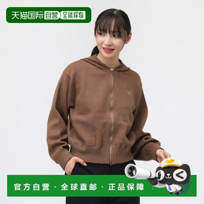 日本直邮ROXY 女士户外休闲针织连帽卫衣 HEART WAVE KNIT HOODIE