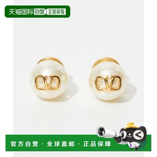 4W2J0E35UXM PEARL 耳环 SIGNATURE 女 VLOGO 日本直邮VALENTINO