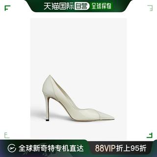 香港直邮潮奢 Jimmy Choo 周仰杰 女士Cass 95 尖头漆皮高跟宫廷