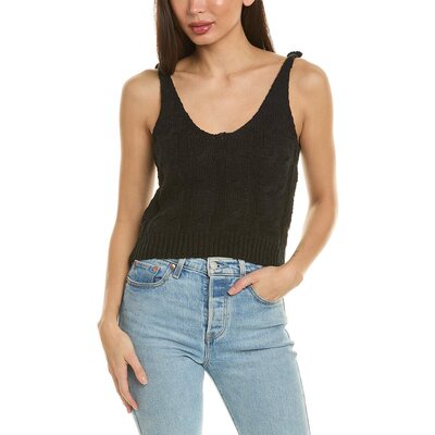 自营Saltwater Luxe Tank Sweater - black 美国奥莱直发