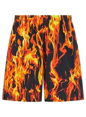 VETEMENTS 男士休闲裤 UA66SS400XFIREPRINT SS2025