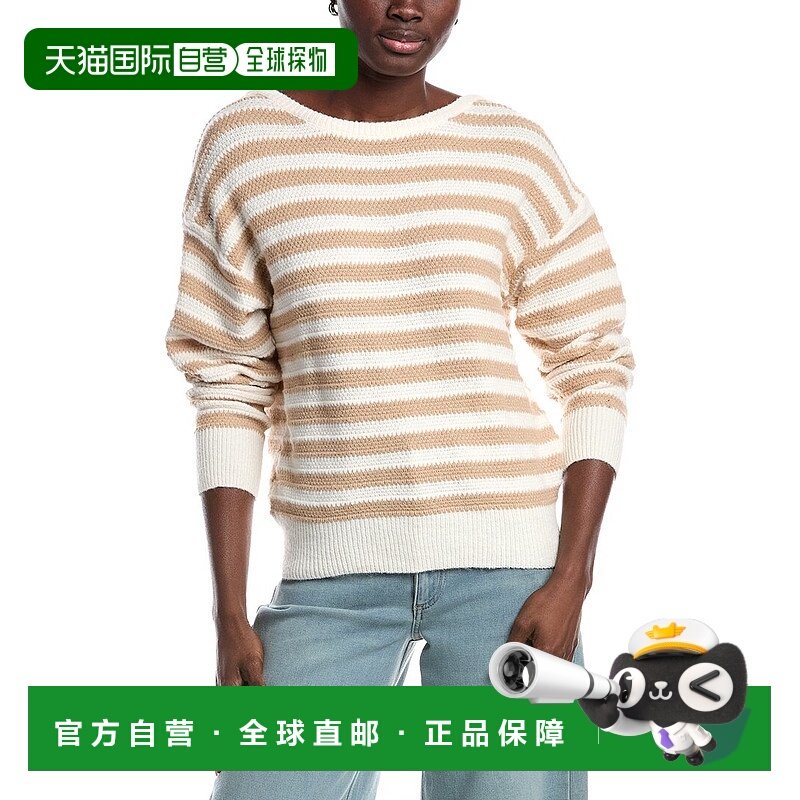 自营ANNA KAY Indira Knit Cashmere-Blend Sweater - white 美国