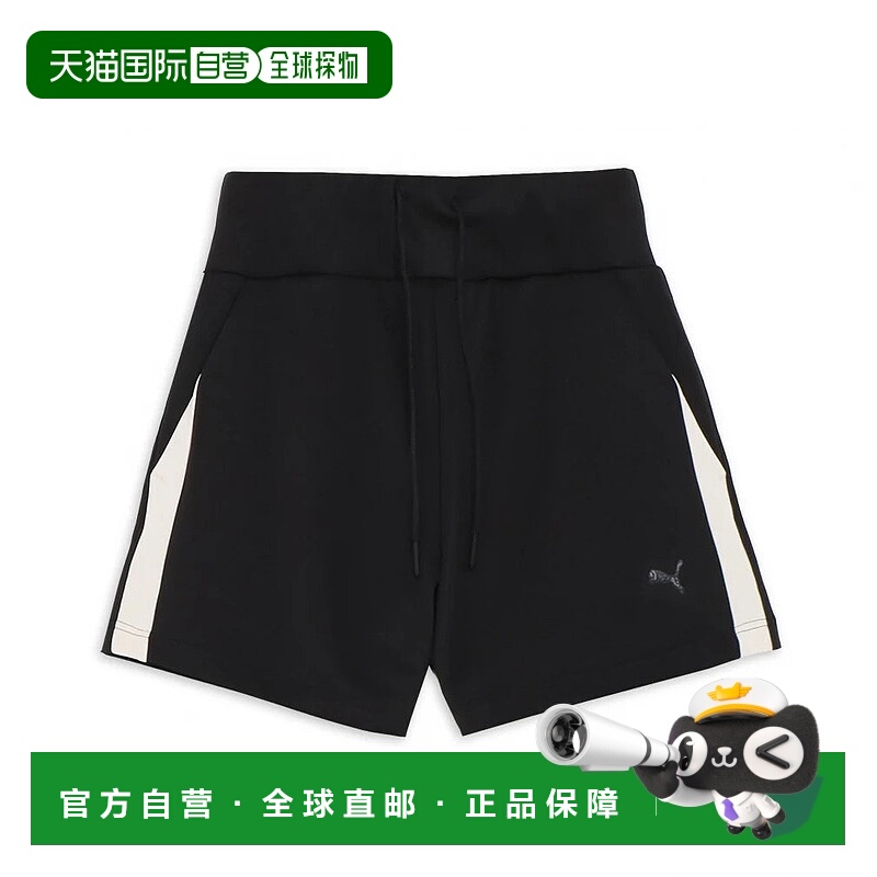 日本直邮PUMA-PUMA女装短裤TRN边缘针织短裤527018运动服PUMA彪马