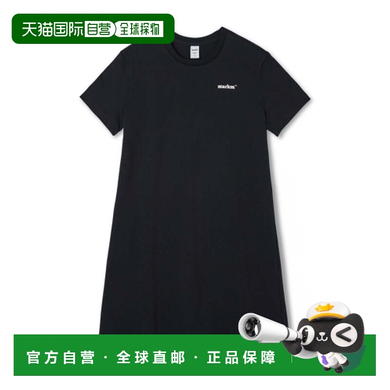 韩国直邮MARKM 女士连衣裙MJIBH88700_BK BASIC SMALL LOGO SHORT