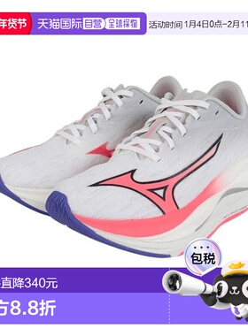日本直邮MIZUNO 部活 Wave Rebellion Flash 3 跑步鞋 [J1GD25352