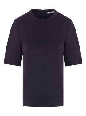 MAX MARA 女士T恤 1941045806002 SS2025 黑色 Peter羊毛T恤