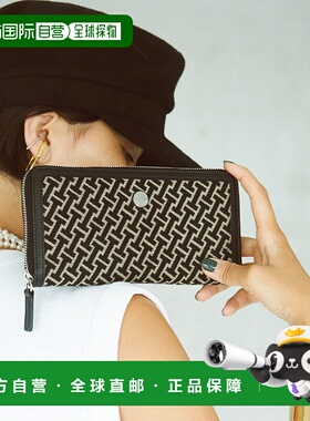 日潮跑腿IACUCCI 女款提花长款钱包 BlackOthers IAC1031314A0001