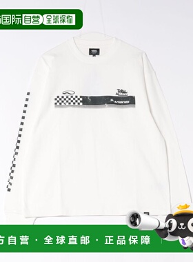 1h可退 日本直邮VANS 男装 宽松版型 长袖T恤 老花复古印花 70589