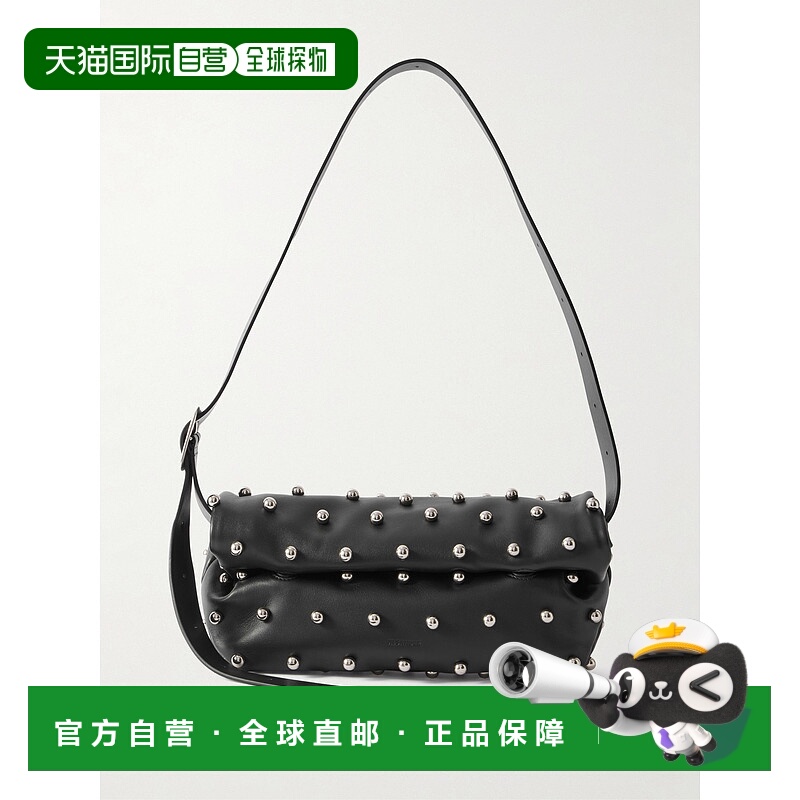 香港直邮Jil Sander 吉尔 桑达 女士 铆钉皮革肩包 J08WG0048P834