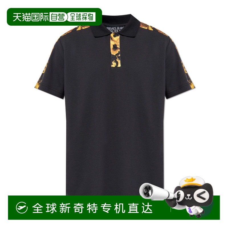 1h可退 香港直邮VERSACE JEANS 男士POLO衫 79GAG625JS514G89 AW2