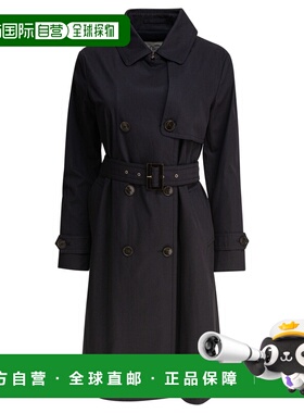 香港直邮HERNO 女士外套 IM000187D132389200 CO 蓝色 Double-Bre