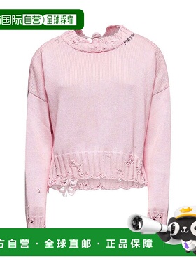 1h可退 香港直邮Marni 玛尼 女士 破洞设计毛衣 GCMD0579A0UFC652