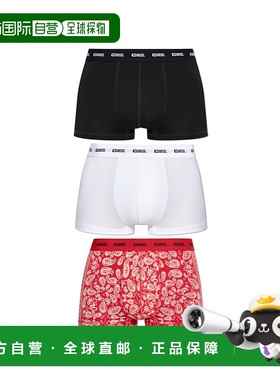 香港直邮DIESEL 男士内裤 DAMIENGFTUTLT3PACKA193090LKCIE7325