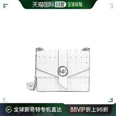 香港直邮Michael Kors  GREENWICH小号女士包袋32S2SGRC5Y OPTIC