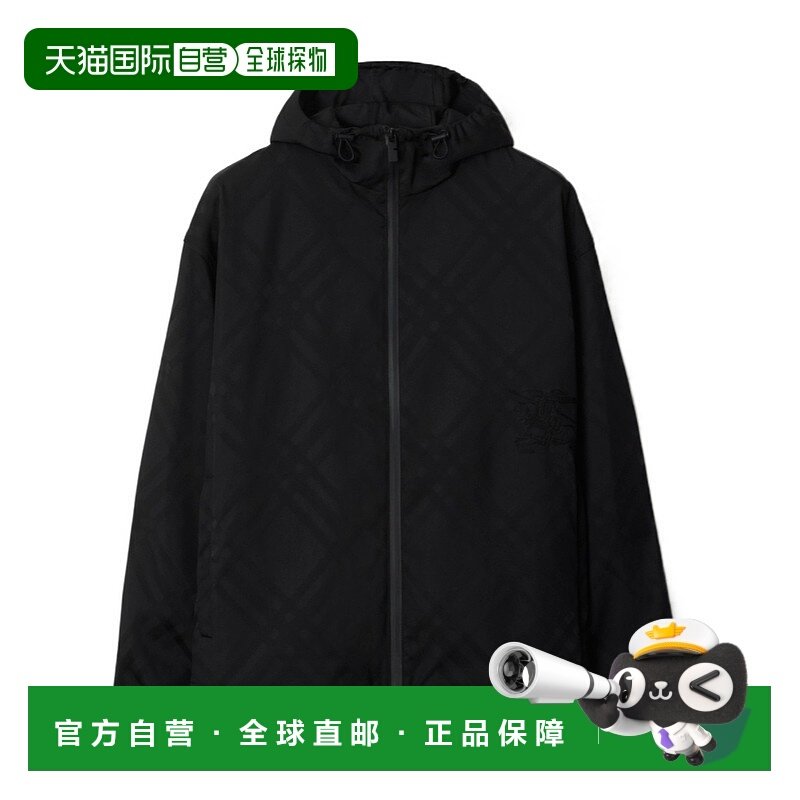 1h可退 香港直邮潮奢 Burberry 巴宝莉 男士 格纹夹克外套 810511