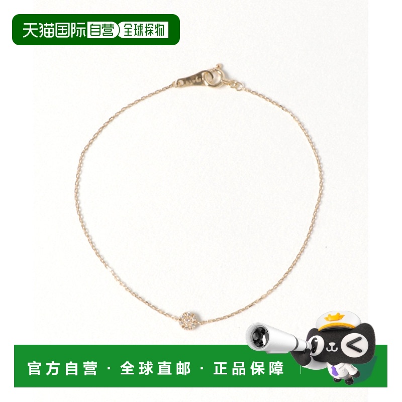 1h可退 日本直邮agete 阿卡朵 agete 女士K10钻石手链 精致典雅设