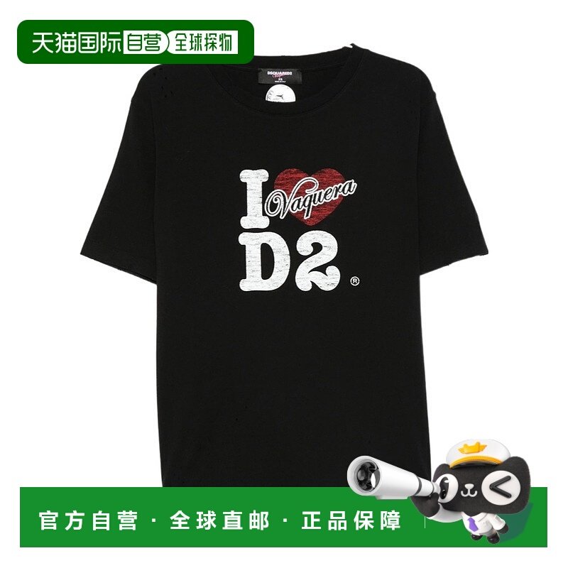 香港直邮DSQUARED2 女士T恤 S72GD0594D20020900 AW2025