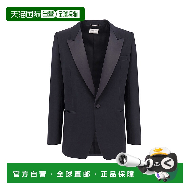 1h可退 香港直邮SAINT LAURENT 男士西服 820004Y7E631000 SS2025