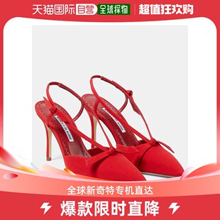 莫罗 伯拉尼克 MANOLO 女士Corintia 蝴蝶 BLAHNIK 香港直邮潮奢