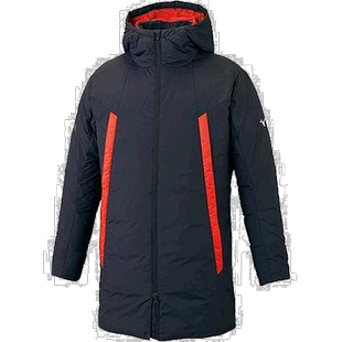 【日本直邮】美津浓Mizuno足球服饰时尚羽绒大衣P2ME0502黑色M