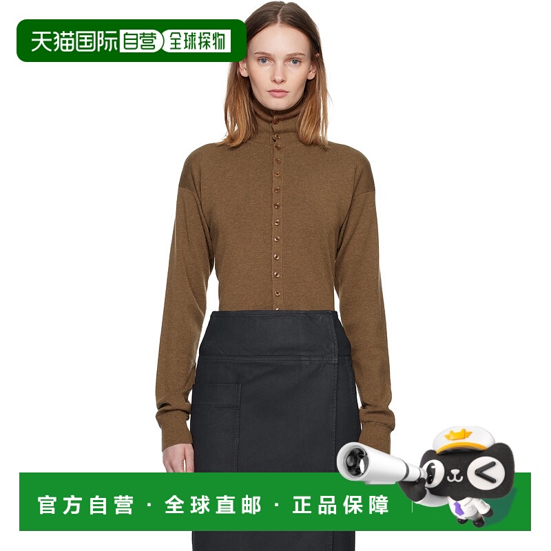 1h可退 香港直邮潮奢 Lemaire 女士 紐扣修身開襟衫 TO1431LK1045