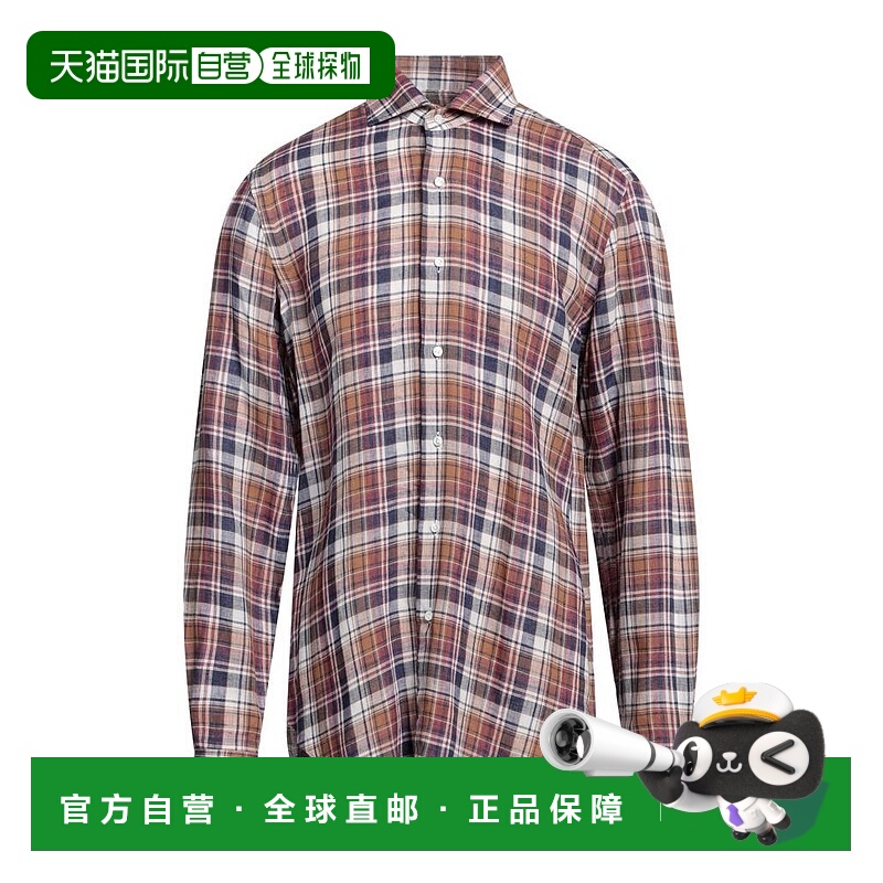 1h可退 【美国直邮】barba 男士 衬衫正品舒适流行穿搭小众百搭高
