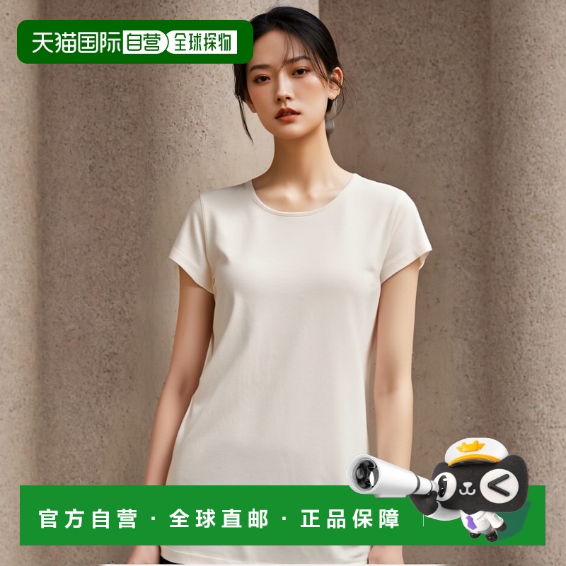 1h可退 香港直邮LEMAIRE 女士T恤 TO1352LJ1018WH001 SS2025 白色