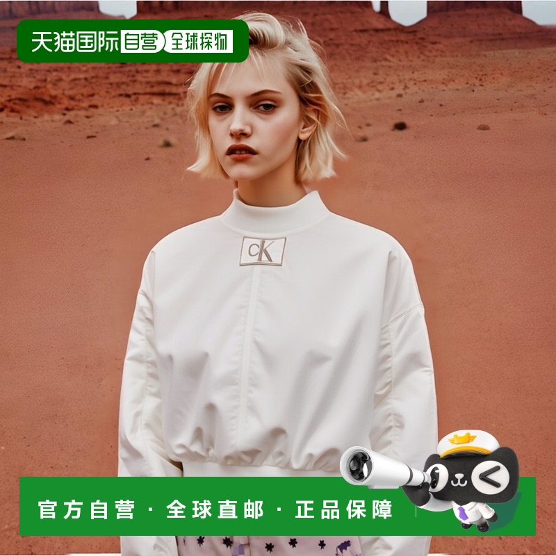 韩国直邮CALVIN KLEIN 运动卫衣/套头衫女士J220889 YBI爆款长袖