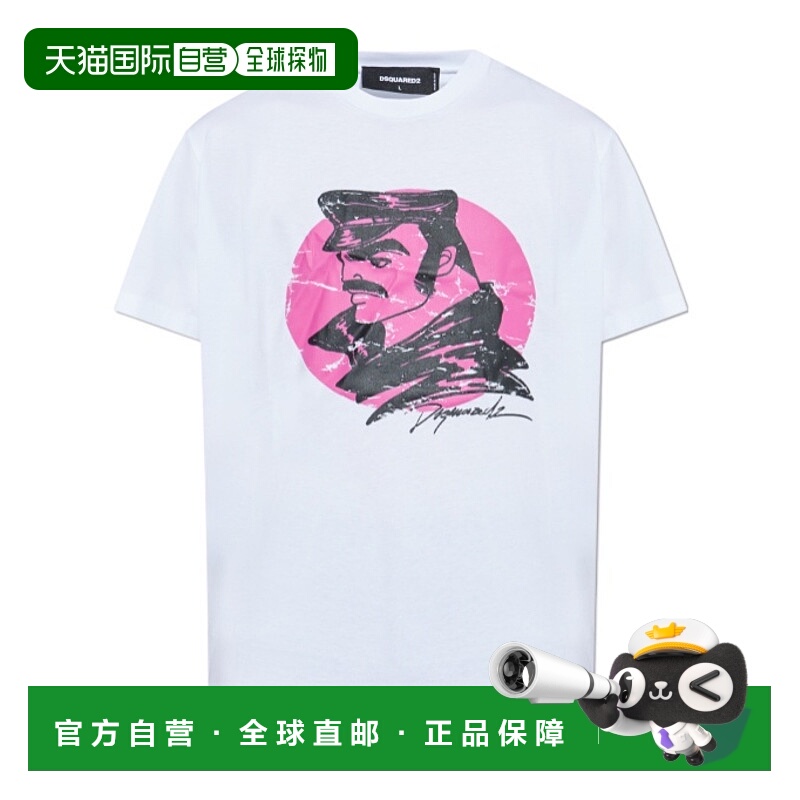 1h可退 香港直邮DSQUARED2 男士T恤 S71GD1583D20020100 AW2025