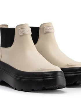 日本直邮Hunter 男女通用精致探险家套穿皮靴 UFS8002LEA-BLV