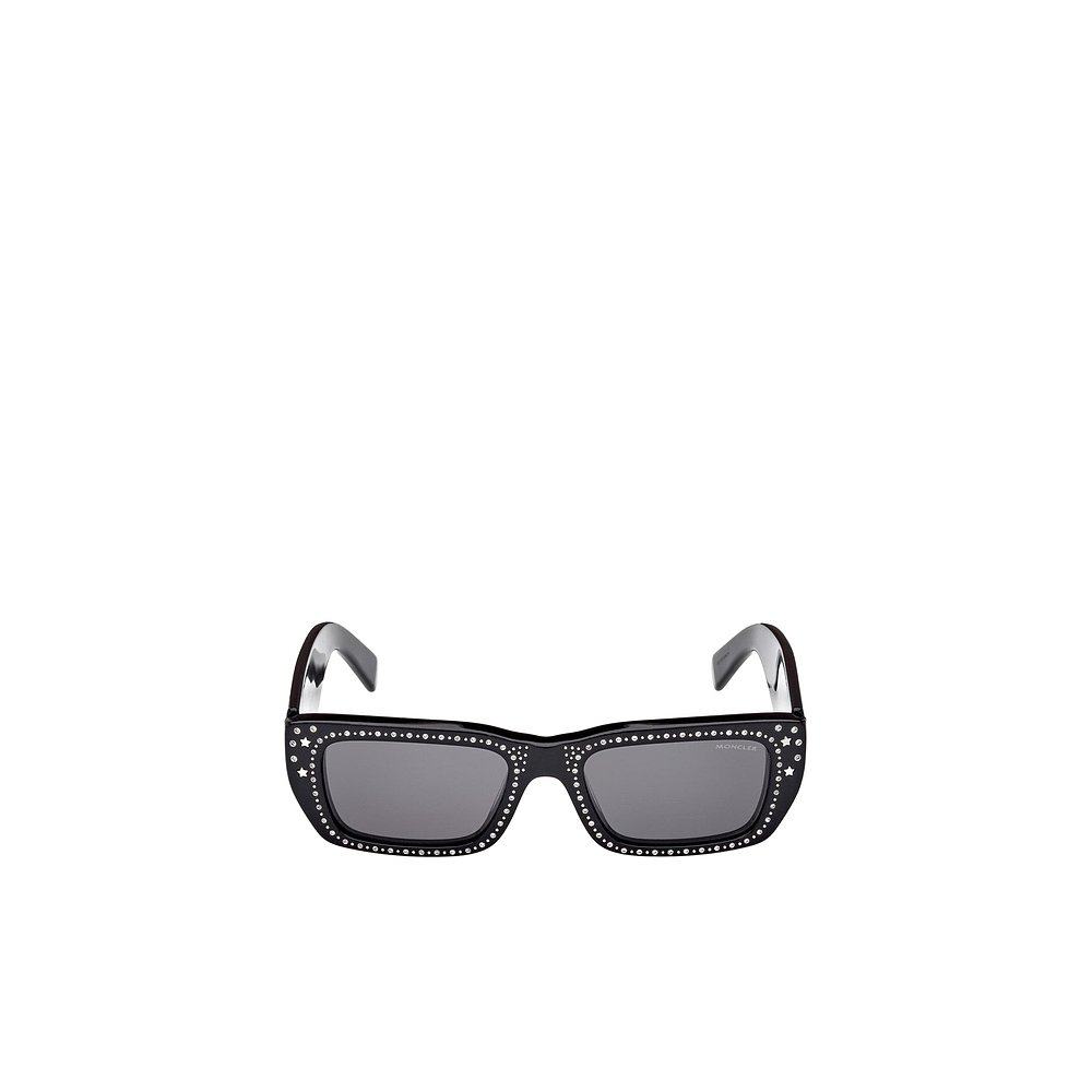 MONCLER 女士眼镜 ML0252P01ABLACK AW2024 灰色 矩形太阳镜,ZIPPO/瑞士军刀/眼镜,太阳眼镜,淘宝优惠券,粉丝福利购,淘宝优惠卷