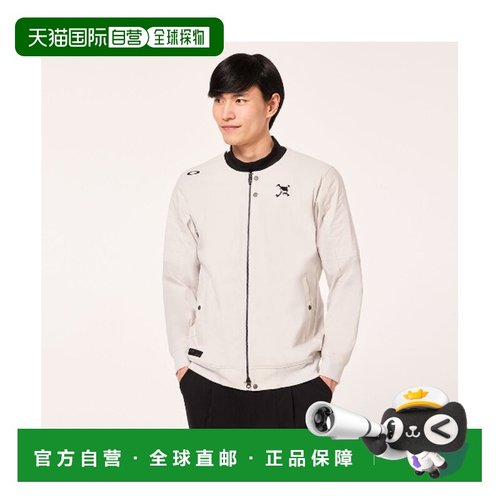 日本直邮OAKLEY男装 半拉链防泼水外套 轻量保暖里布设计 FOA4057