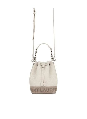 Saint Laurent RIVE GAUCHE 迷你抽绳包单肩包 68727695GDE