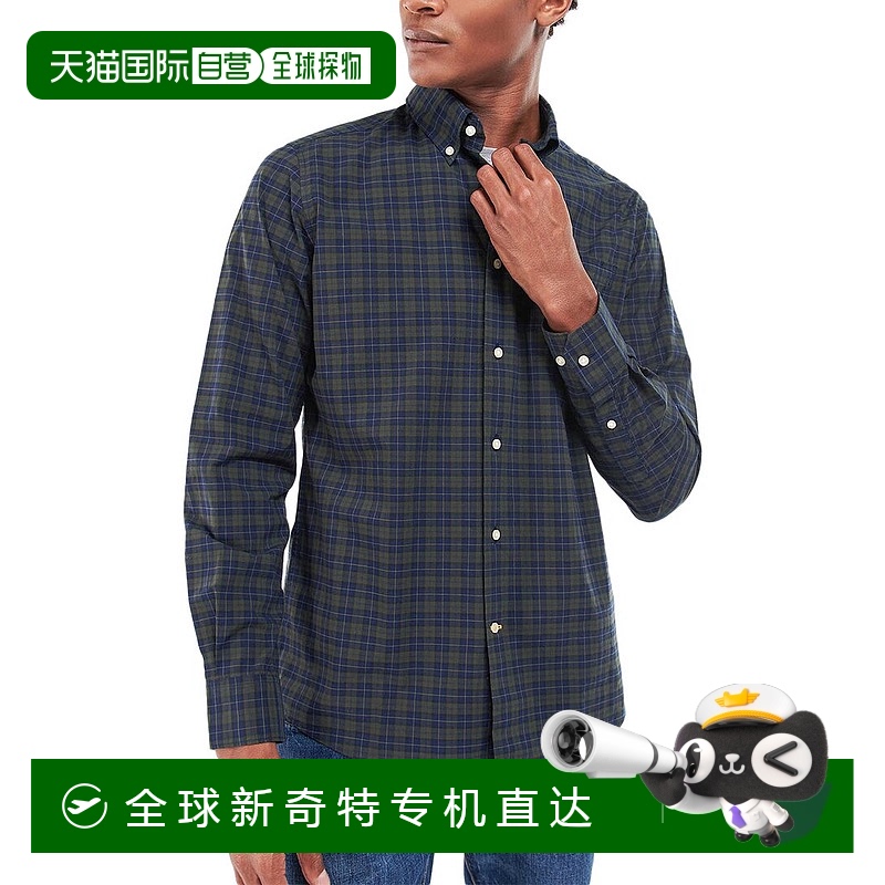 自营 Barbour Lomond Shirt - olive 【美国奥莱】直发
