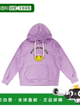 韩国直邮MLB MLB 官方微笑连帽衫 3AHDN0124-43LDL