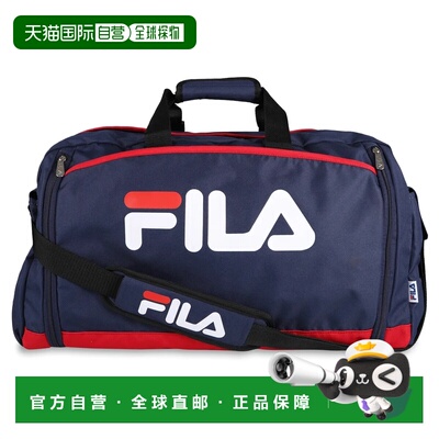 日本直邮FILA 斐乐旅行包单肩包男女款大容量防水波士顿包7583