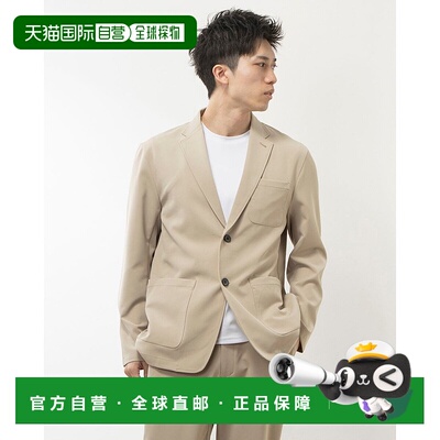 日本直邮 THECITY 男士易打理都市夹克 AMJ35031 外套梭织针织